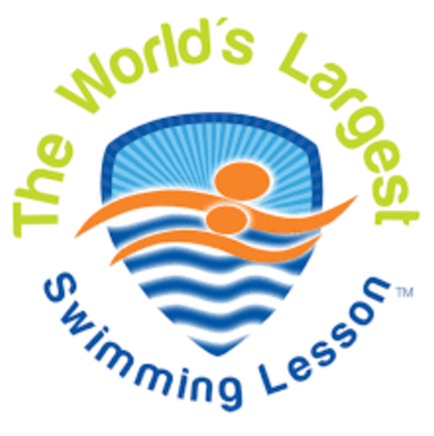 Worlds Largest Swim Lesson logo