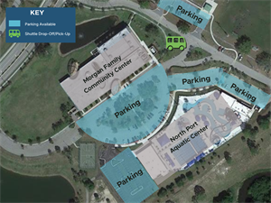 2026 Trick or Treat_Shuttle Bus Parking map