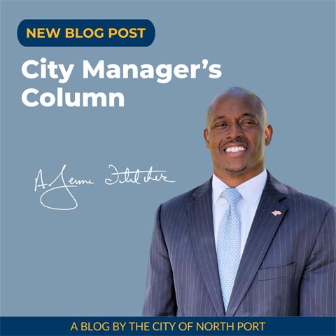 City Manager Jerome Fletcher. City Manager's Column.png